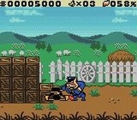 une photo d'Ã©cran de Daffy Duck - Un Tresor de Canard sur Nintendo Game Boy Color